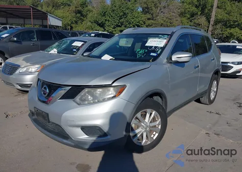 2016 Nissan Rogue Sv from USA, damaged, VIN KNMAT2MT7GP631339